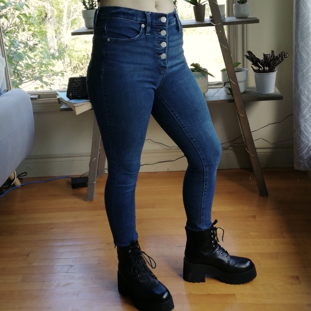 11" Toothpick J Crew Jeans